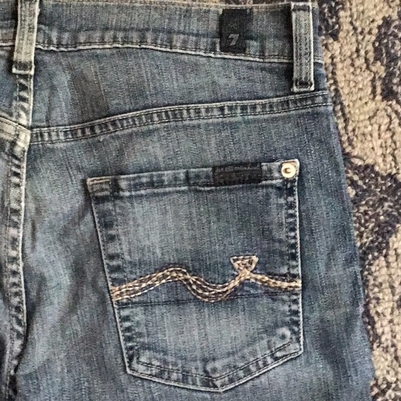 7 For All Mankind Men’s Straight Leg Jeans - Picture 9 of 10